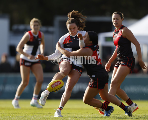 AFLW 2024 Round 03 - Essendon v St Kilda - A-54076413