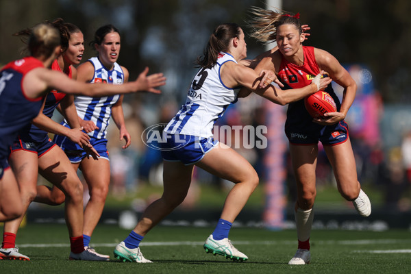 AFLW 2024 Round 03 - Melbourne v North Melbourne - A-54076458