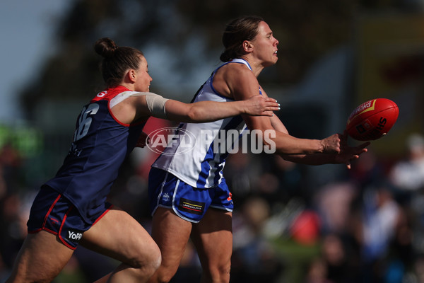 AFLW 2024 Round 03 - Melbourne v North Melbourne - A-54076467