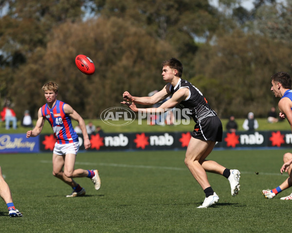 Coates League Boys 2024 Second Preliminary Final - GWV Rebels v Oakleigh Chargers - A-54076472