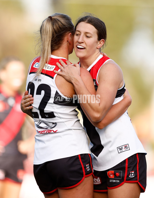 AFLW 2024 Round 03 - Essendon v St Kilda - A-54076815