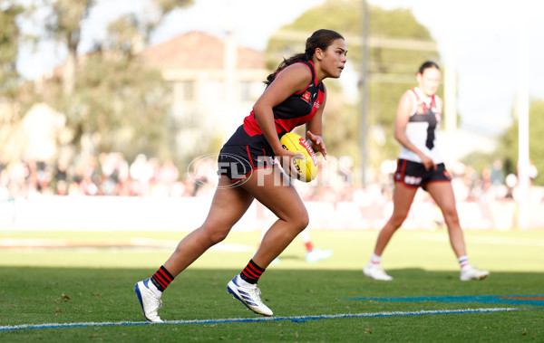 AFLW 2024 Round 03 - Essendon v St Kilda - A-54076827