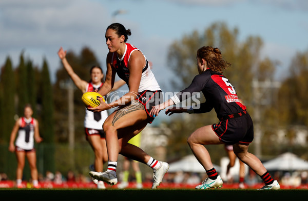 AFLW 2024 Round 03 - Essendon v St Kilda - A-54076828