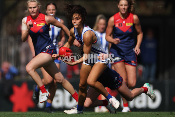 AFLW 2024 Round 03 - Melbourne v North Melbourne - A-54076857