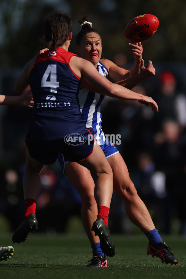 AFLW 2024 Round 03 - Melbourne v North Melbourne - A-54076880