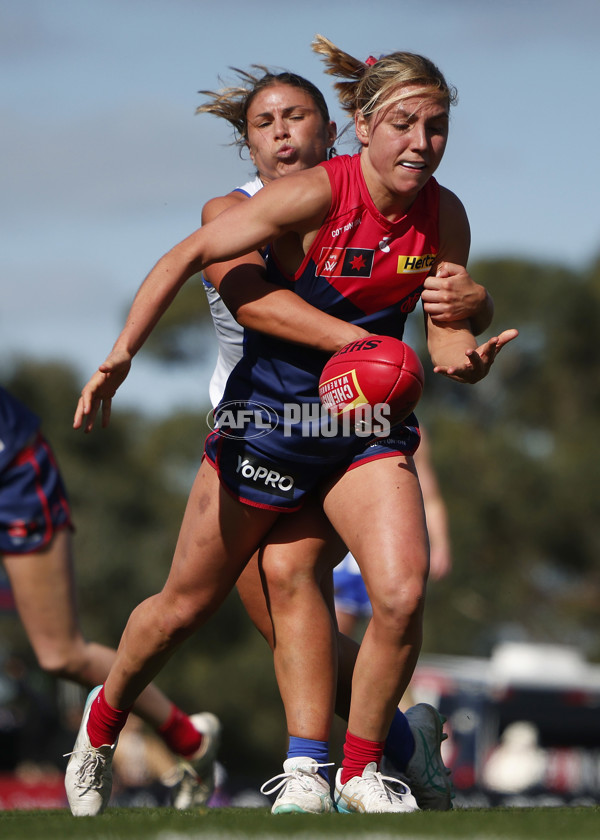 AFLW 2024 Round 03 - Melbourne v North Melbourne - A-54076913