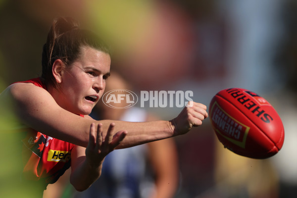 AFLW 2024 Round 03 - Melbourne v North Melbourne - A-54079055