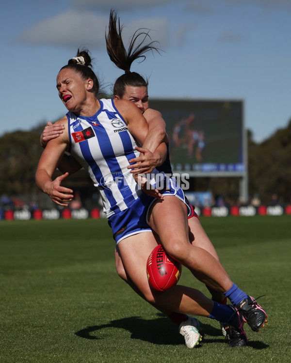 AFLW 2024 Round 03 - Melbourne v North Melbourne - A-54079079