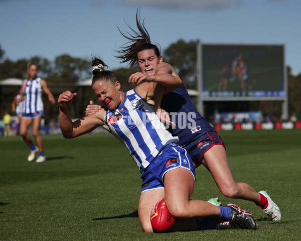 AFLW 2024 Round 03 - Melbourne v North Melbourne - A-54079080