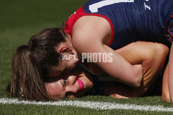 AFLW 2024 Round 03 - Melbourne v North Melbourne - A-54079083