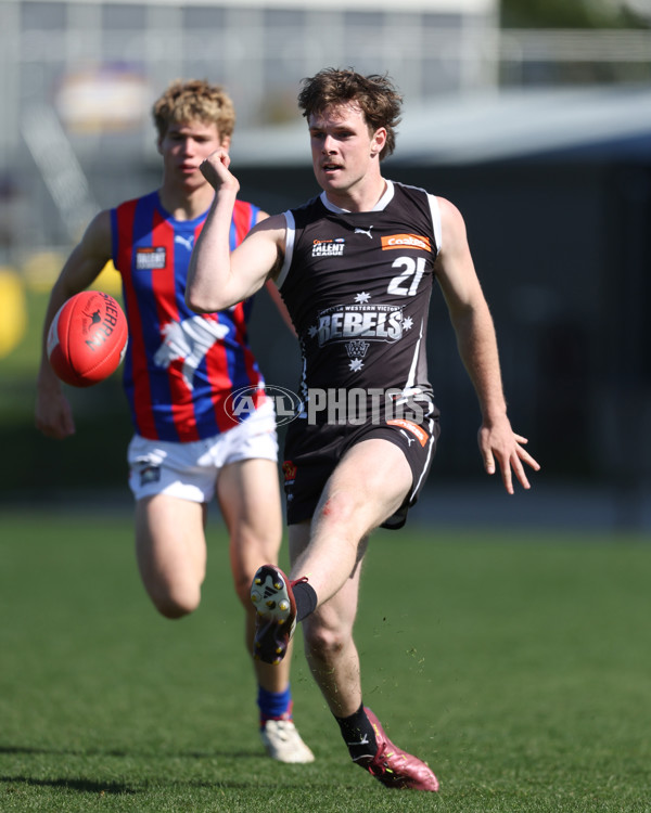 Coates League Boys 2024 Second Preliminary Final - GWV Rebels v Oakleigh Chargers - A-54079757