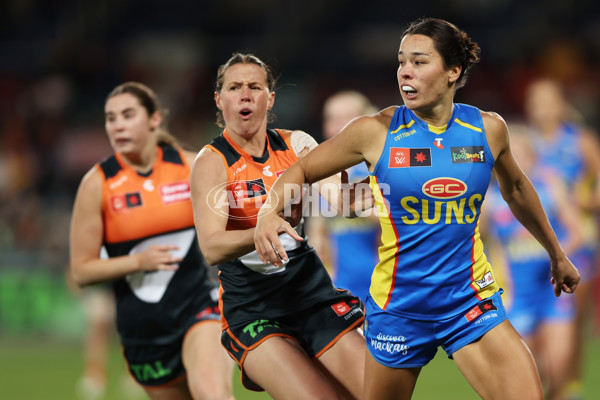 AFLW 2024 Round 03 - GWS v Gold Coast - A-54079817