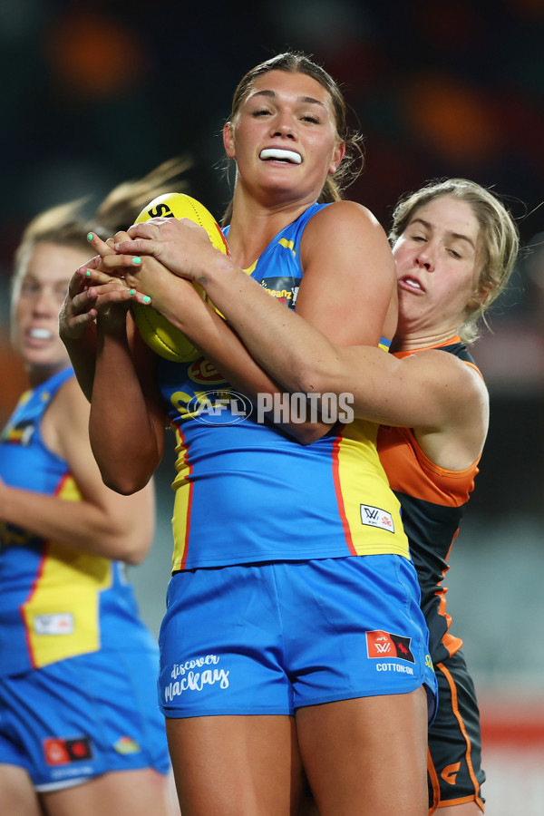 AFLW 2024 Round 03 - GWS v Gold Coast - A-54081297