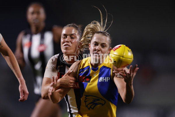 AFLW 2024 Round 04 - Collingwood v West Coast - A-54097326