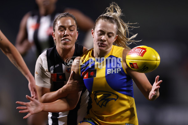 AFLW 2024 Round 04 - Collingwood v West Coast - A-54097327