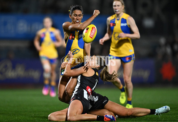 AFLW 2024 Round 04 - Collingwood v West Coast - A-54097376