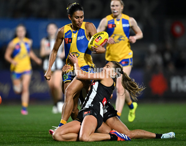 AFLW 2024 Round 04 - Collingwood v West Coast - A-54097378