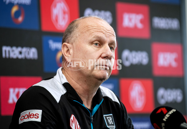 AFL 2024 Media - Port Adelaide Media Opportunity 180924 - A-54101793