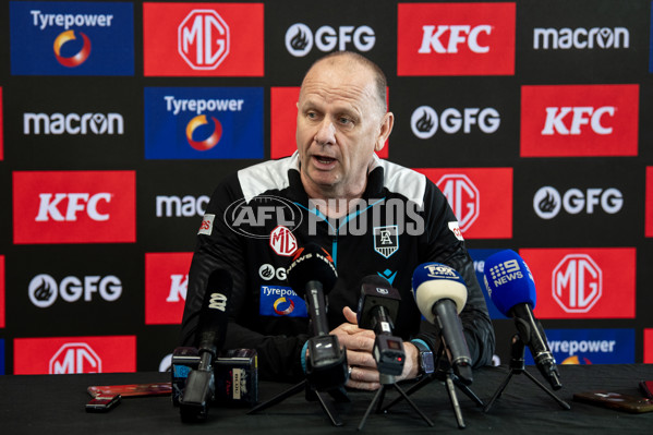 AFL 2024 Media - Port Adelaide Media Opportunity 180924 - A-54101795