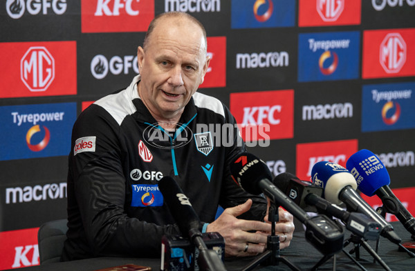 AFL 2024 Media - Port Adelaide Media Opportunity 180924 - A-54101797