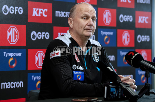AFL 2024 Media - Port Adelaide Media Opportunity 180924 - A-54101798
