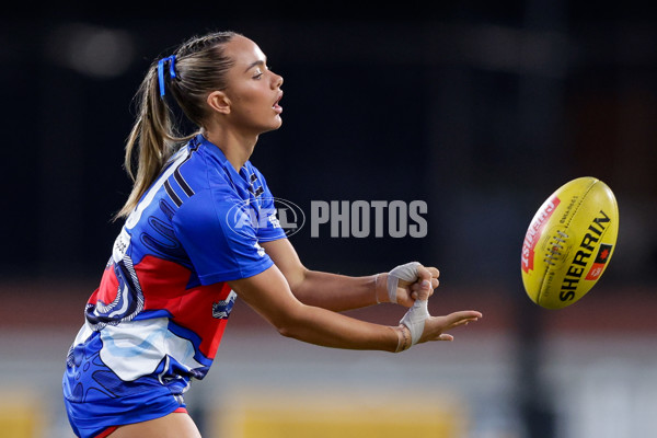 AFLW 2024 Round 04 - Brisbane v Western Bulldogs - A-54103803