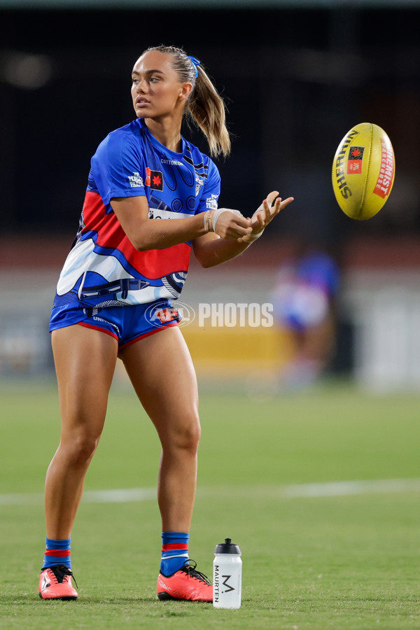 AFLW 2024 Round 04 - Brisbane v Western Bulldogs - A-54103805