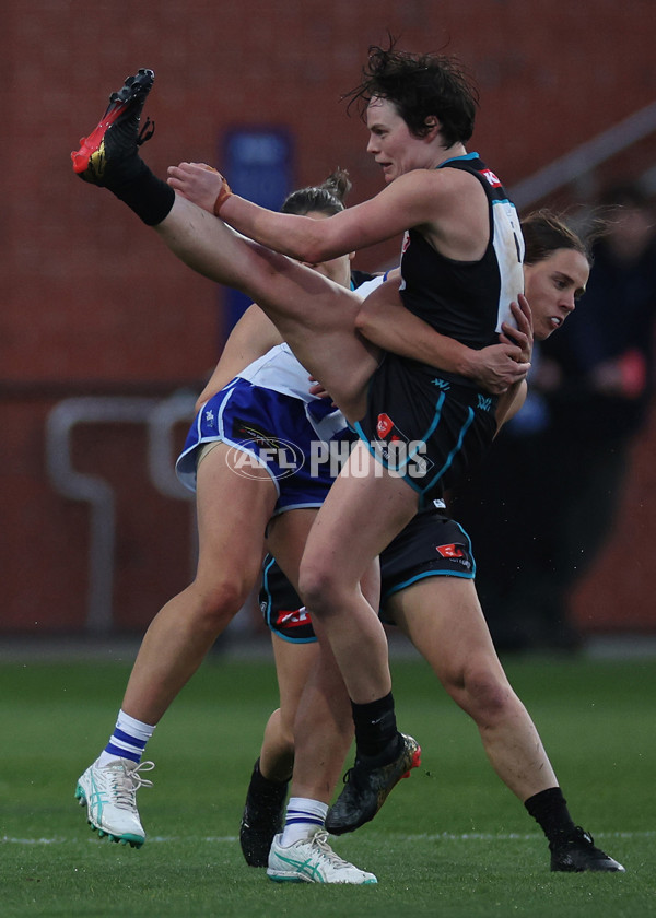 AFLW 2024 Round 04 - North Melbourne v Port Adelaide - A-54150218