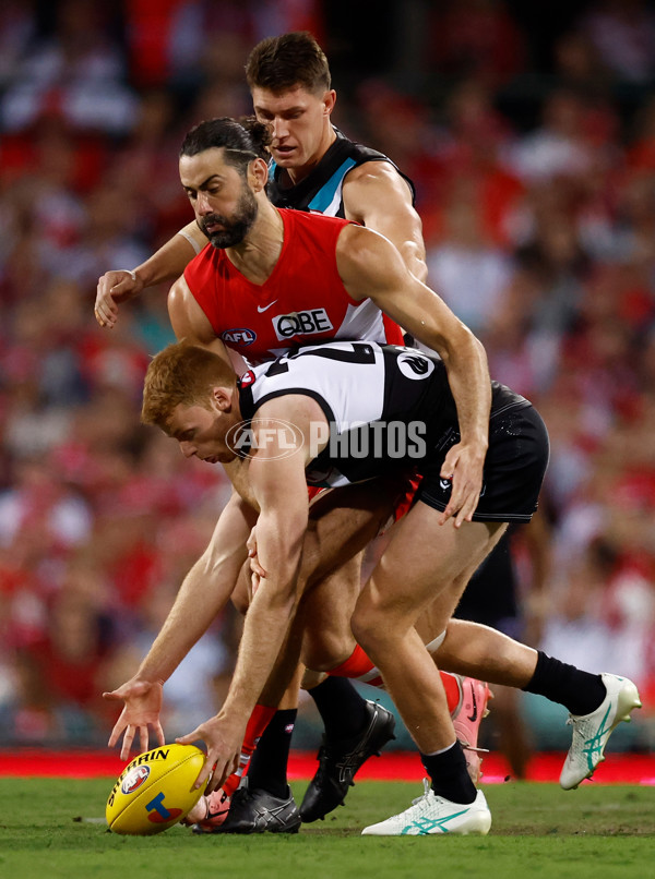 AFL 2024 First Preliminary Final - Sydney v Port Adelaide - A-54153784