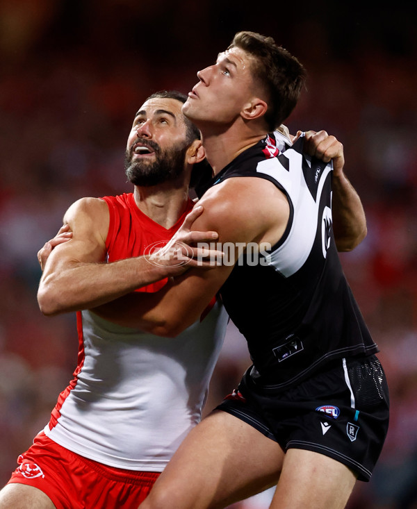 AFL 2024 First Preliminary Final - Sydney v Port Adelaide - A-54153799