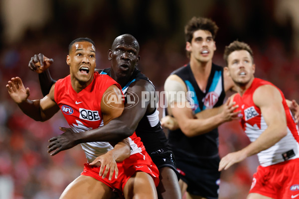 AFL 2024 First Preliminary Final - Sydney v Port Adelaide - A-54155312