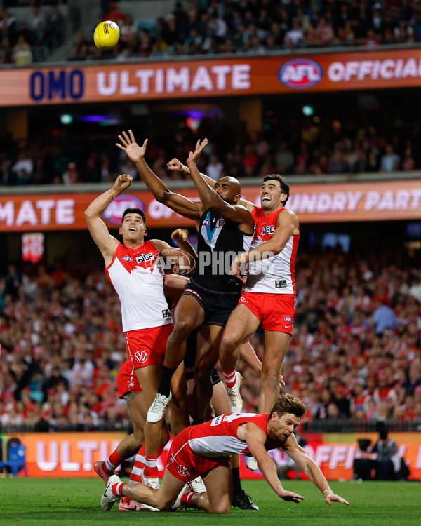 AFL 2024 First Preliminary Final - Sydney v Port Adelaide - A-54155343