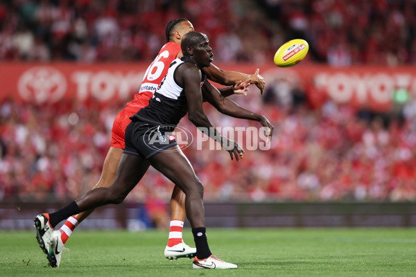 AFL 2024 First Preliminary Final - Sydney v Port Adelaide - A-54155345