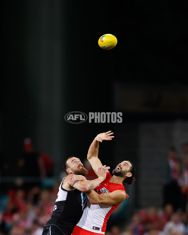 AFL 2024 First Preliminary Final - Sydney v Port Adelaide - A-54155350