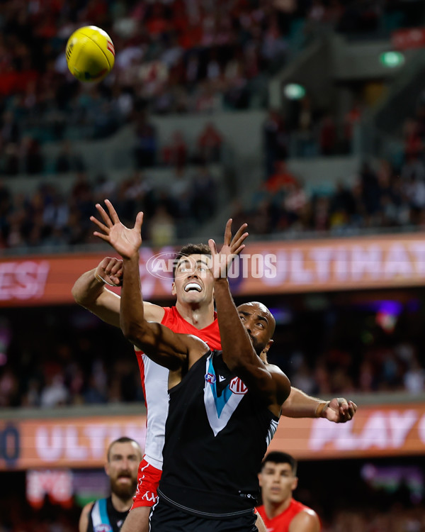 AFL 2024 First Preliminary Final - Sydney v Port Adelaide - A-54155351