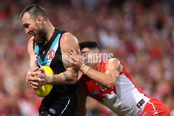 AFL 2024 First Preliminary Final - Sydney v Port Adelaide - A-54155359