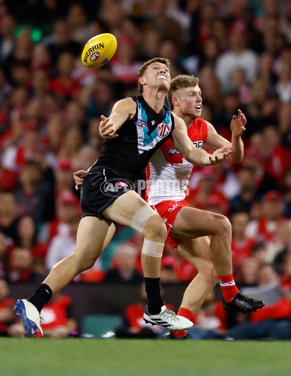 AFL 2024 First Preliminary Final - Sydney v Port Adelaide - A-54155373