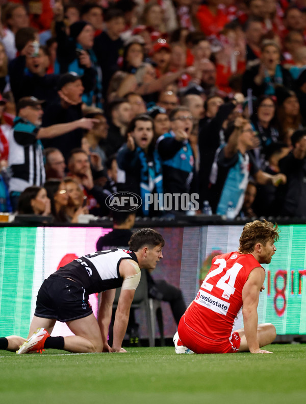 AFL 2024 First Preliminary Final - Sydney v Port Adelaide - A-54155375