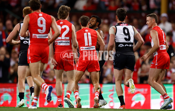 AFL 2024 First Preliminary Final - Sydney v Port Adelaide - A-54155377