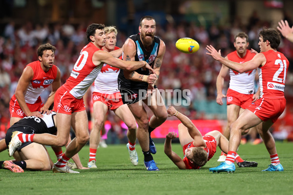 AFL 2024 First Preliminary Final - Sydney v Port Adelaide - A-54155390