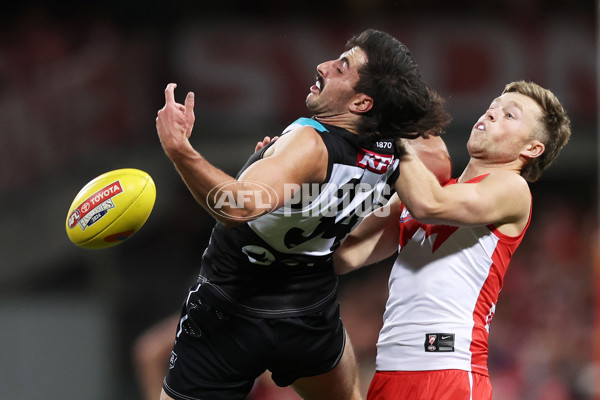 AFL 2024 First Preliminary Final - Sydney v Port Adelaide - A-54157311