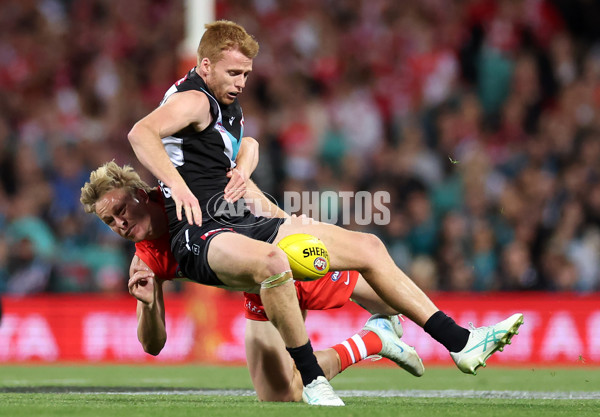 AFL 2024 First Preliminary Final - Sydney v Port Adelaide - A-54157349