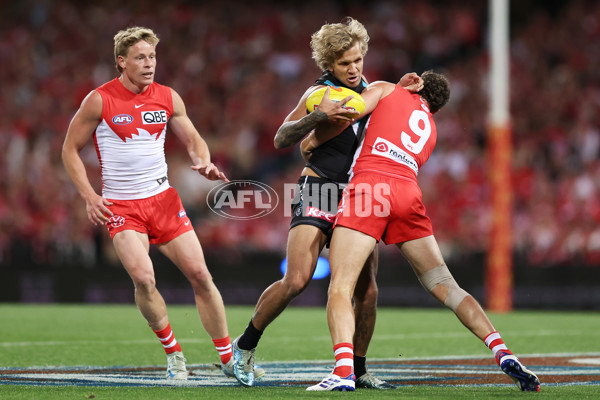 AFL 2024 First Preliminary Final - Sydney v Port Adelaide - A-54157353