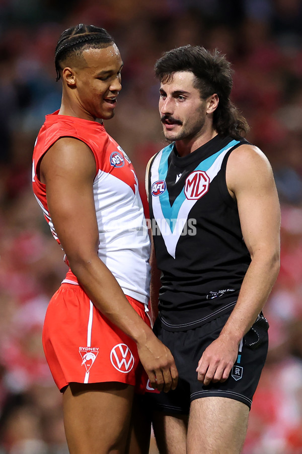 AFL 2024 First Preliminary Final - Sydney v Port Adelaide - A-54157410