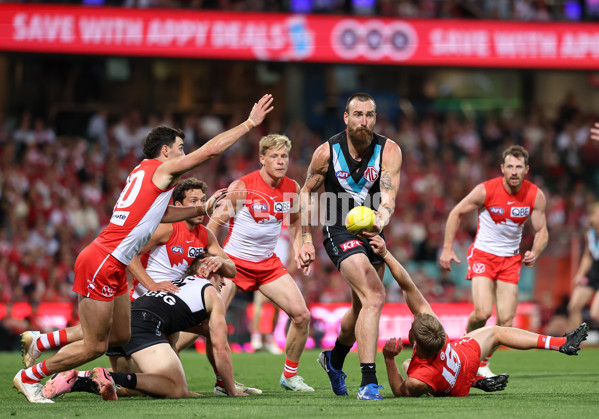 AFL 2024 First Preliminary Final - Sydney v Port Adelaide - A-54157917