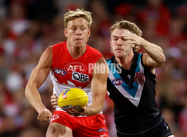 AFL 2024 First Preliminary Final - Sydney v Port Adelaide - A-54157954