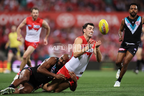 AFL 2024 First Preliminary Final - Sydney v Port Adelaide - A-54157984