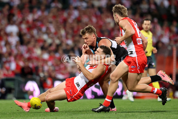 AFL 2024 First Preliminary Final - Sydney v Port Adelaide - A-54158012