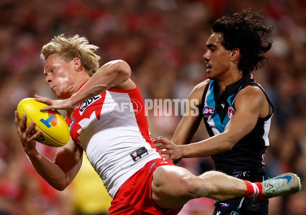 AFL 2024 First Preliminary Final - Sydney v Port Adelaide - A-54160359