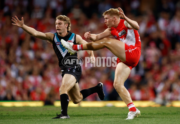 AFL 2024 First Preliminary Final - Sydney v Port Adelaide - A-54160363